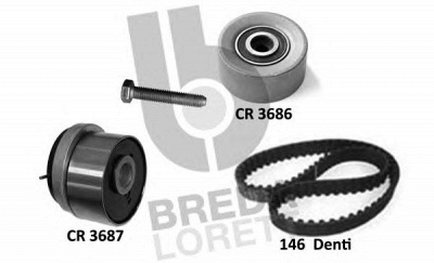 BREDA LORETT kcd0782 -  Комплект ремня ГРМ